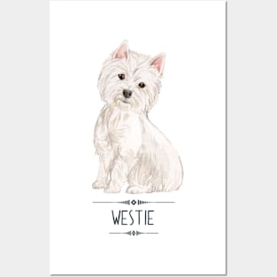 Westie - West Highland White Terrier Posters and Art